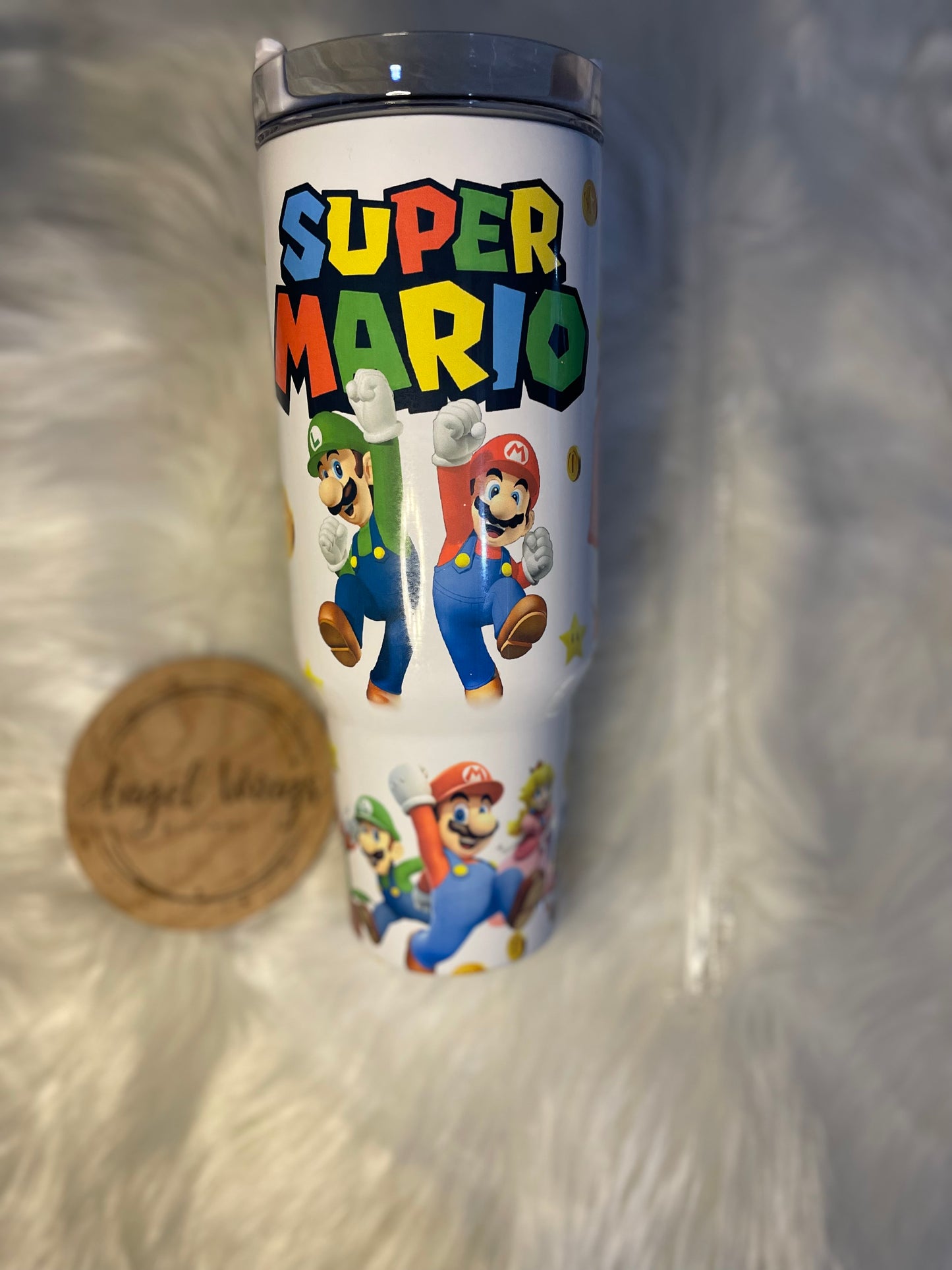 Customizable-40 oz Plumber Characters Tumbler