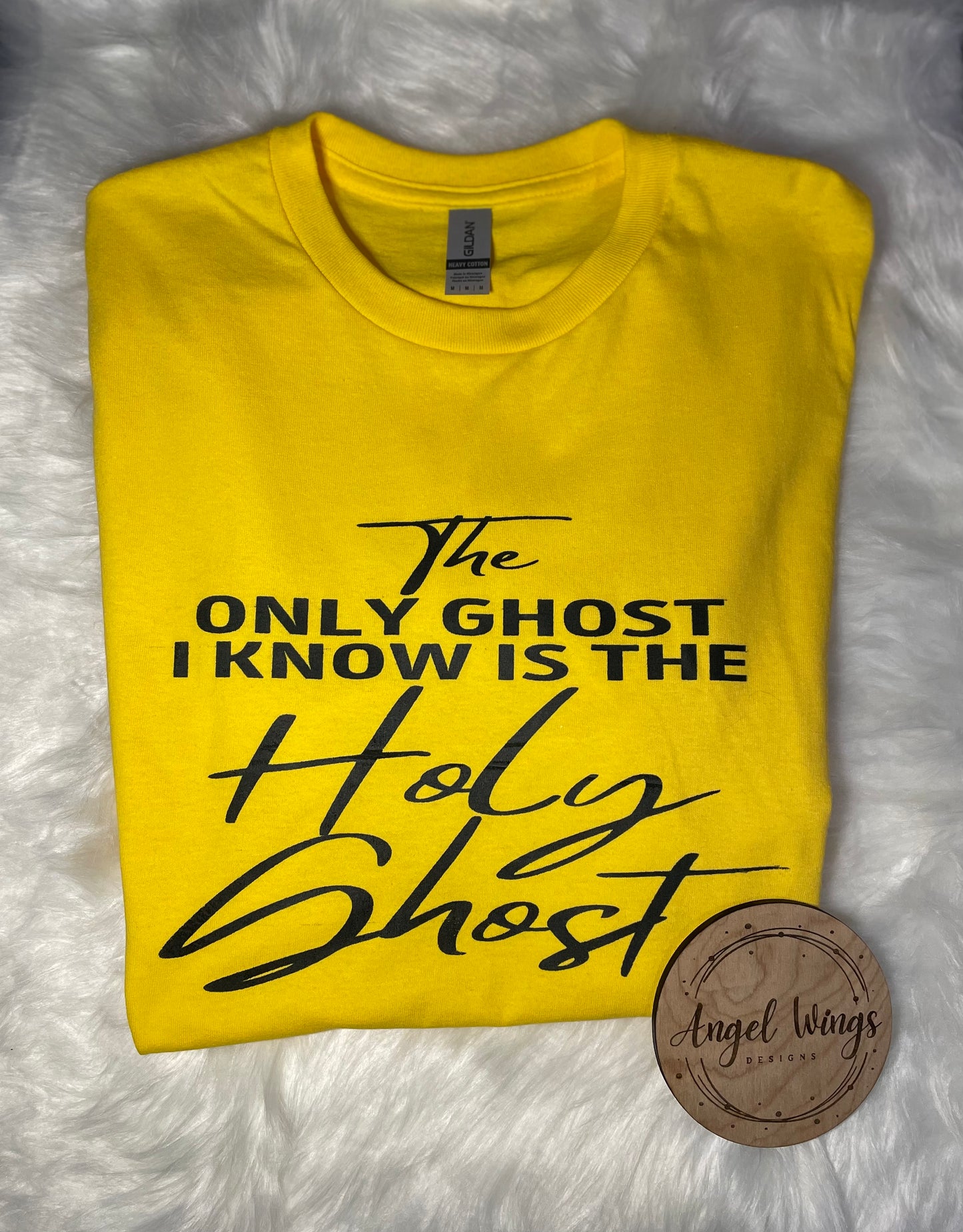 Customizable- The only Ghost I know is the Holy Ghost