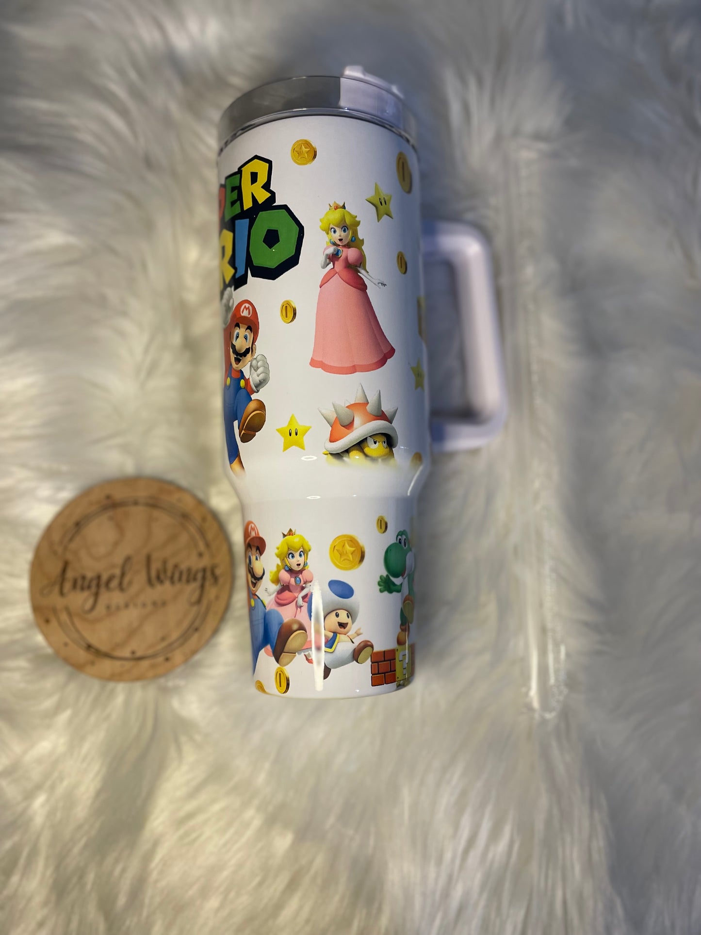 Customizable-40 oz Plumber Characters Tumbler