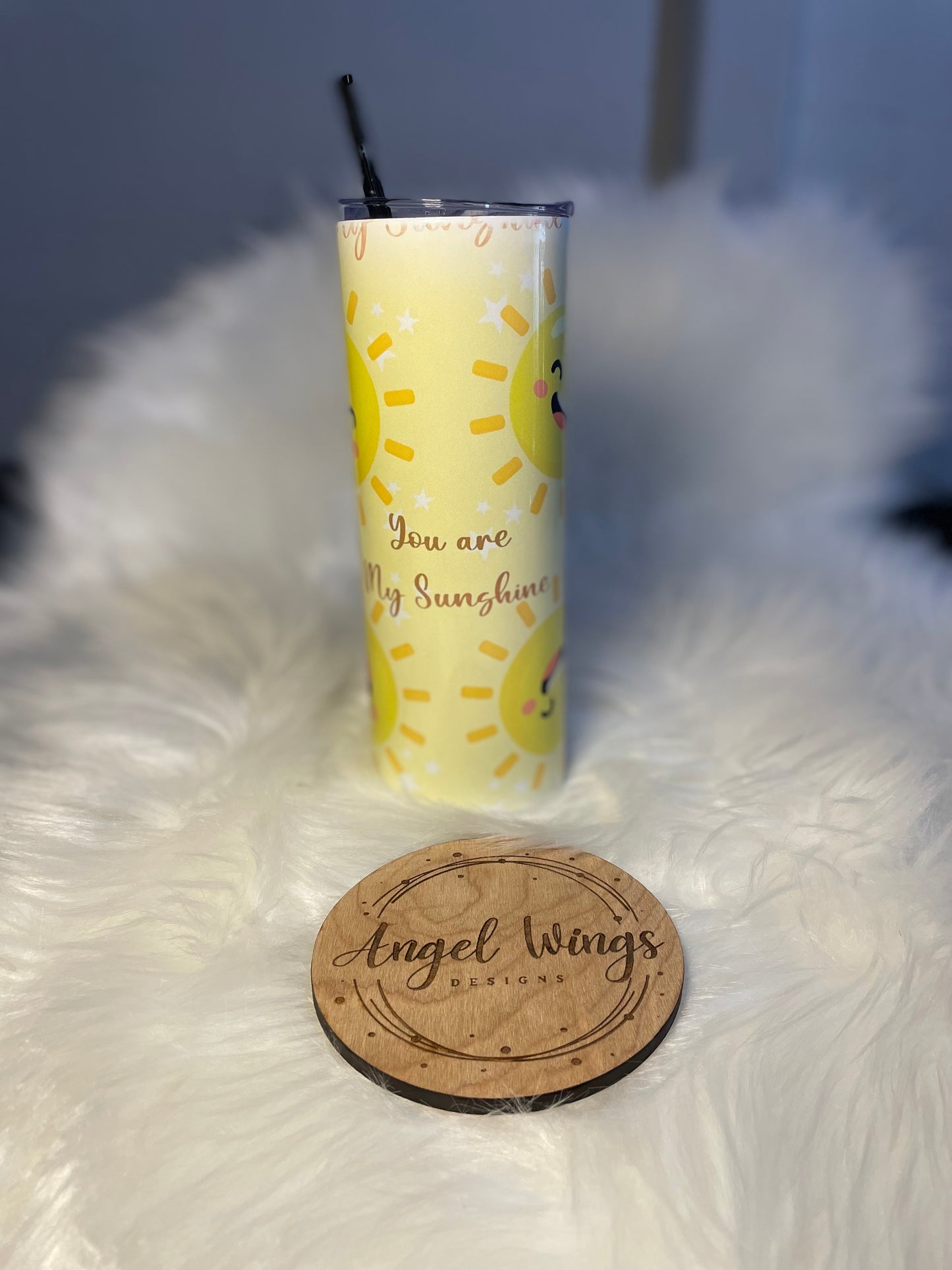 Customizable- 20 oz You are my sunshine Tumbler