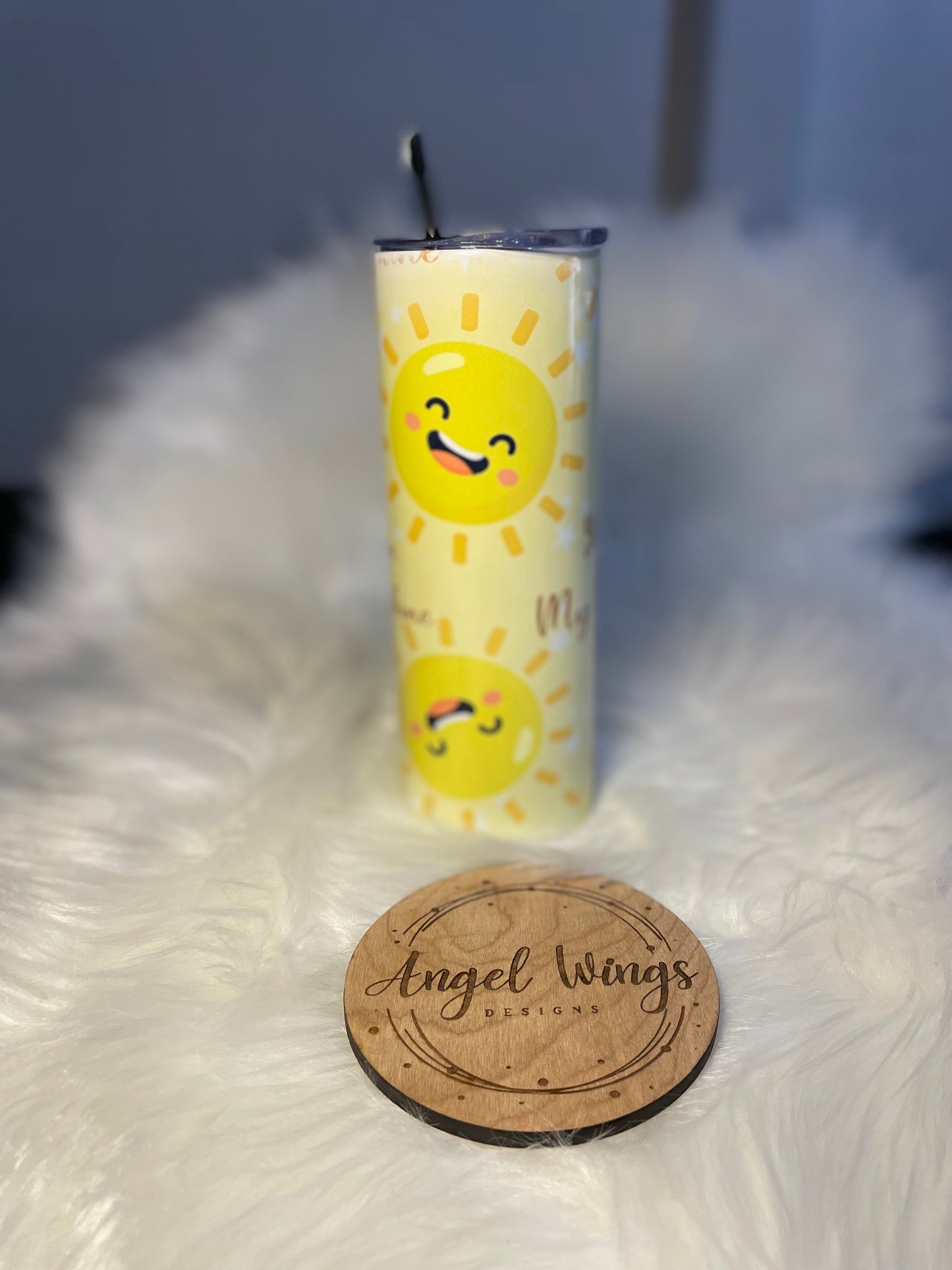 Customizable- 20 oz You are my sunshine Tumbler